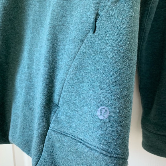 Lululemon Green Cut out back Crew neck Sweater - Picture 6 of 6